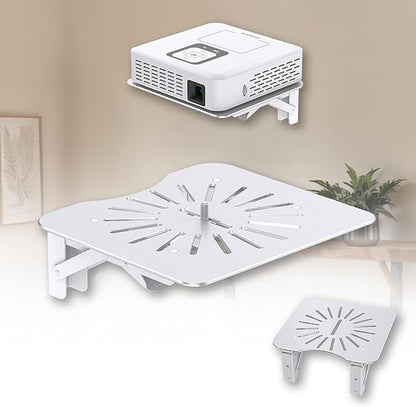 Mini Projector Shelf for Wall/Modem Shelf/Router Shelf/Router Mount/Cable Box by Unknown