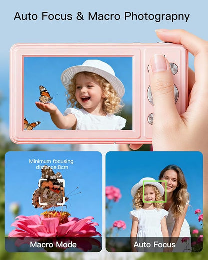 Digital Camera, FHD 1080P Point and Shoot Camera - Image 3