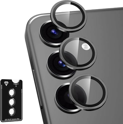 for Samsung Galaxy S25 Plus Camera Lens Protector, Individual Metal Ring by Btscase