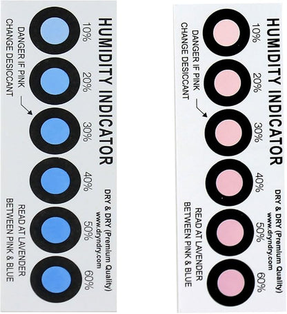 Dry & Dry Humidity Indicator Cards 250 Pack by DryDry