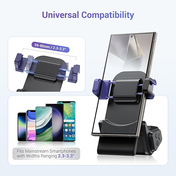 KIWIFOTOS Universal Phone Camera Grip Phone Tripod Mount - Image 3