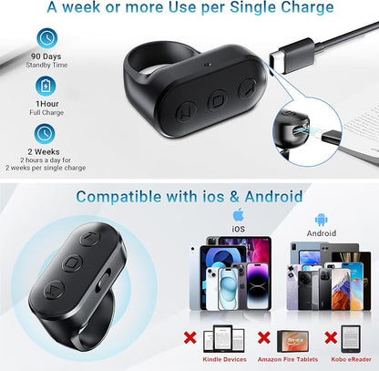 Wireless Ring Remote for iPhone Android Camera - Image 5