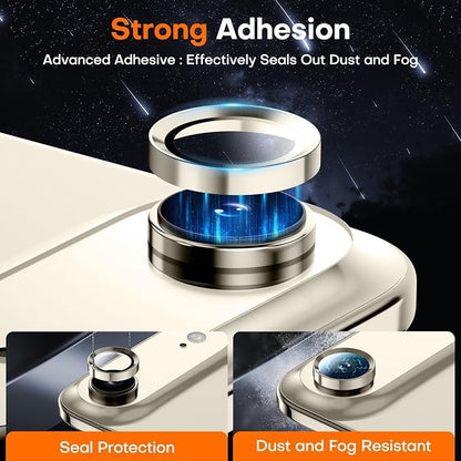 Camera Lens Protector for iPhone Air, Sapphire Glass Metal Individual Camera - Image 2