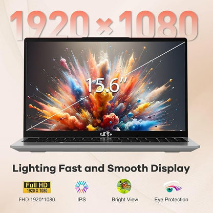 NIMO 15.6" IPS FHD-Gaming-Laptop, AMD Ryzen 5 6600H 6-Cores 660M GPU 16GB DDR5 - Image 5
