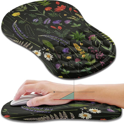 Hokafenle Ergonomic Mouse Pad Wrist Support, Wrist Rest Mousepad by Hokafenle