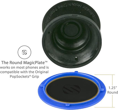 Scosche MPRNDRK-SP MagicMount Replacement Metal Plate Kit - Image 2