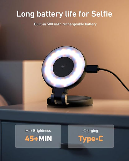 TELESIN C03 Magnetic Phone Beauty Selfie Light Compatible - Image 4