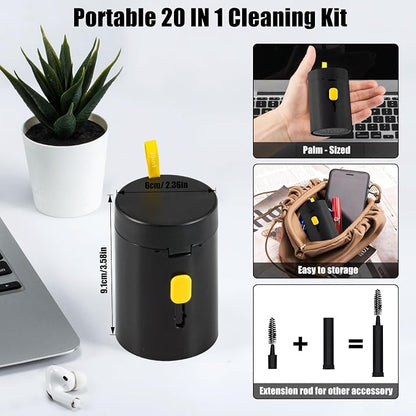 walrfid 2 Pack Laptop Phone Screen Cleaner Kit, Computer Keyboard Brush - Image 6