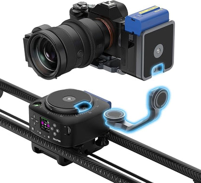 Zeapon AXIS 100 Multi-axis Motorized Camera Slider, LCD Screen APP Control - Image 4