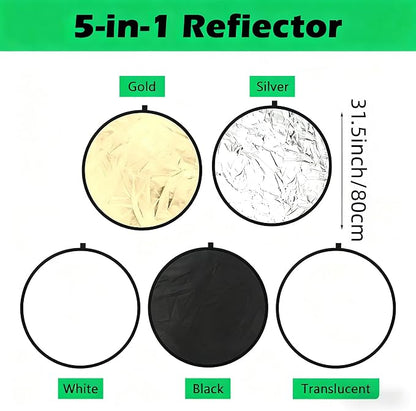 5-in-1 Photography Reflector 32" - Image 2