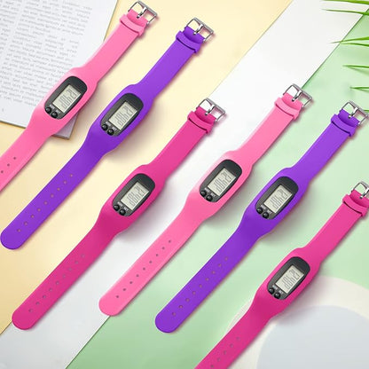 Geyoga Pedometer for Walking Steps and Miles Pedometer Watch Silicone Steps - Image 5