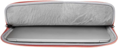 RAINYEAR 13 Inch Laptop Sleeve PU Suede Leather Case Water Resistant Cover - Image 6