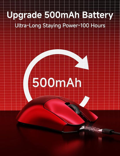 S9 Pro Wireless Gaming Mouse, 59G Ergonomic Computer Mouse, Triple Modes - Image 6