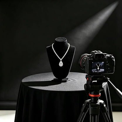 Black Photo Backdrop for Photoshoot, Photo Backdrop Curtain - Image 8