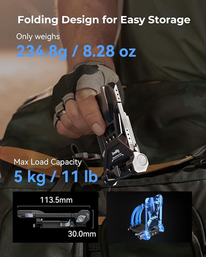 SMALLRIG Foldable V Mount Battery Plate w/QR Plate - Image 7