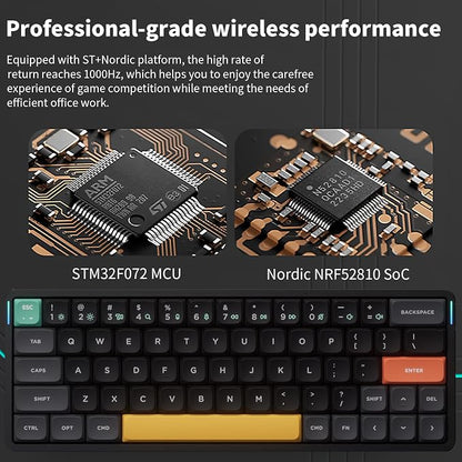nuphy Air60 V2 Portable Wireless Keyboard 60% Low Profile Mechanical Keyboard - Image 4