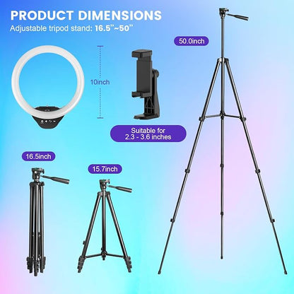 Sensyne 10'' RGB Ring Light - Image 6