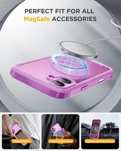 Miracase Magnetic for iPhone 16 Plus Case Full-Body Phone - Image 6