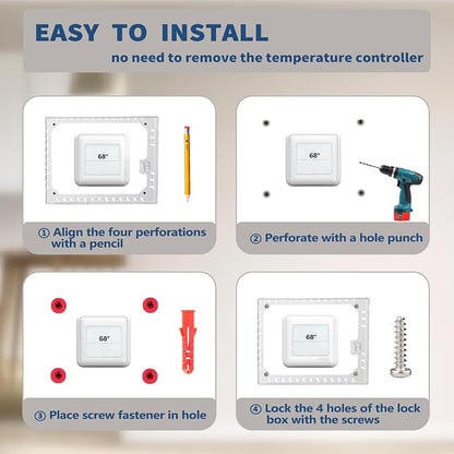 Gedreew Large Thermostat Lock Box Cover - Image 4