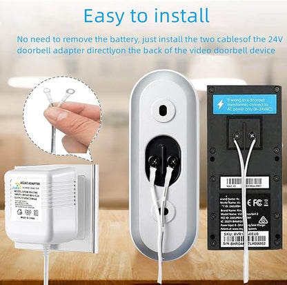 Visual Doorbell Power Adapter 18V 500mA Compatible - Image 3