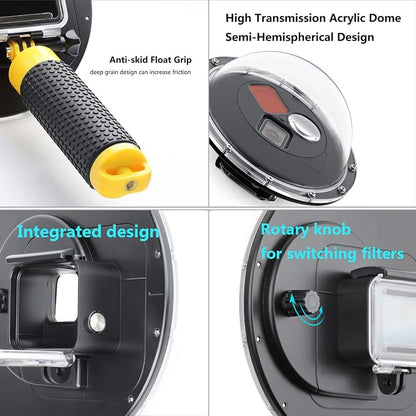 Dome Port Lens for GoPro Hero 5 6 7 Black Hero, Dome Port - Image 7