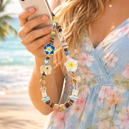 Cute Beaded Camera Wrist Strap for Phone, Digital Camera Charm Lanyard - Image 8