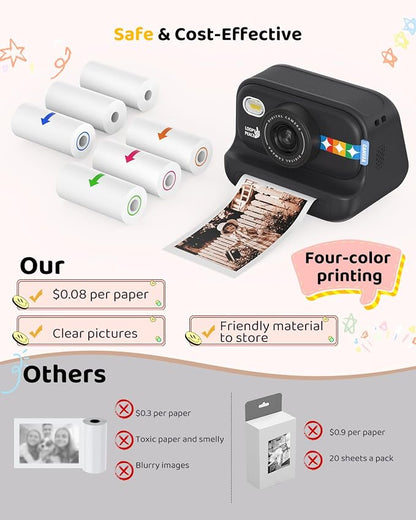 Kids Color Instant Print Camera – Kids Camera - Image 9