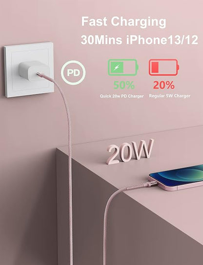 USB C iPhone Charger Cable Fast Charging - Image 2