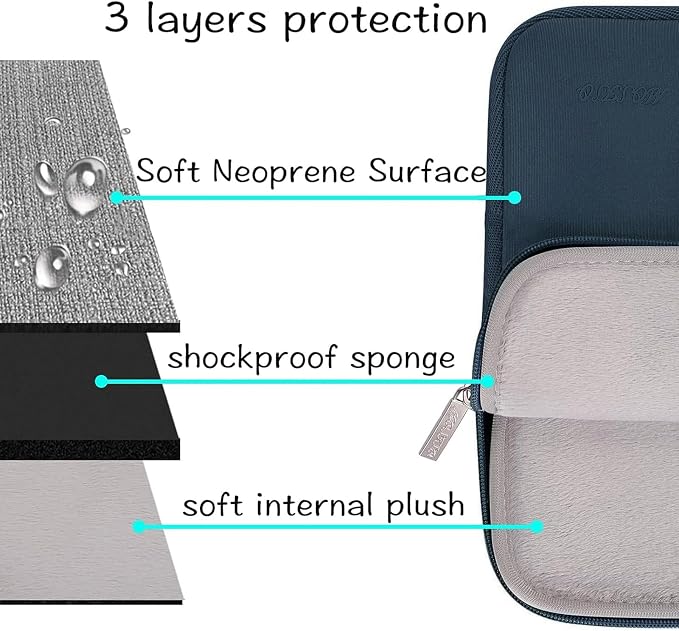 MOSISO Laptop Case 13.3 inch, 13-13.3 inch Laptop Sleeve Bag Compatible - Image 3