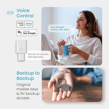 Lockly Secure Plus Bluetooth Smart Door Lock, Keyless Entry - Image 7
