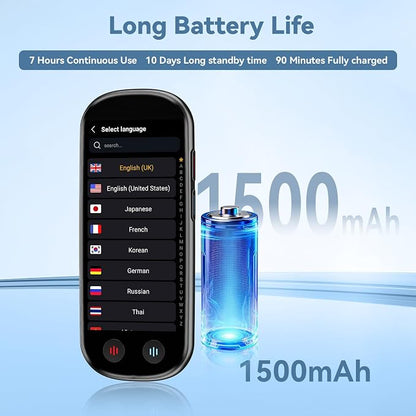 Language Translator Device, Upgraded AI Translator - Image 7