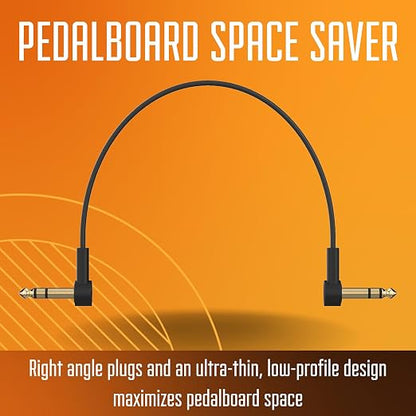 Rock Stock Stereo TRS Cable 1/4 Right Angle - Image 3