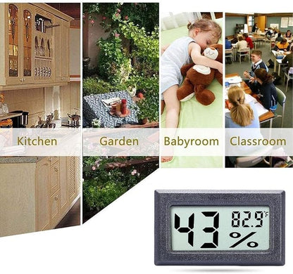 Goabroa Mini Hygrometer Thermometer Digital Indoor Humidity Gauge Monitor - Image 5