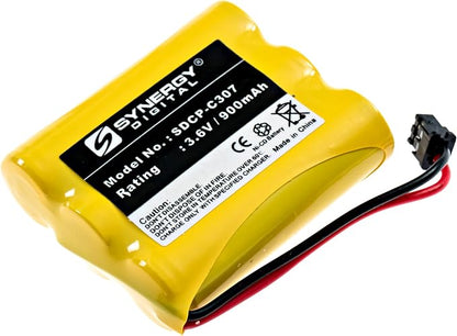 Synergy Digital Cordless Phone Battery, Compatible by Synergy+Digital