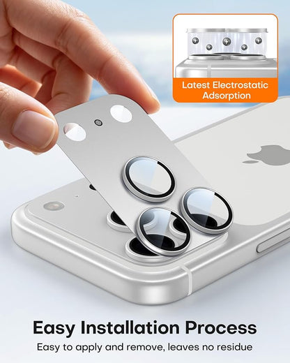 TAURI 2 Pack for iPhone 17 Pro Camera Lens Protector, Full Coverage - Image 5