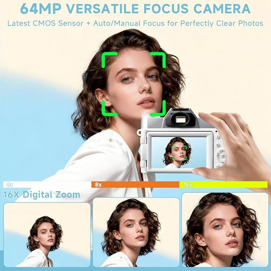 6K Digital Camera for Photography Autofocus, 2026 Upgraded WiFi Vlogging Camera - Image 2