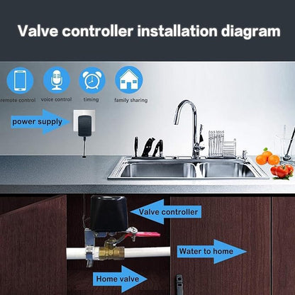 Jinvoo Zigbee Water Valve, Smart Water Valve, Sprinkler Controller, Electric - Image 5