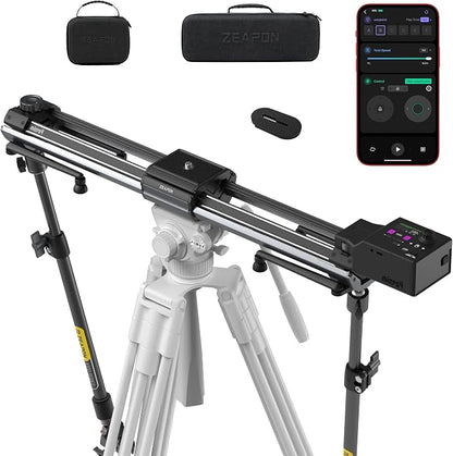 Zeapon Micro4 E1000 Double Distance Motorized Camera Slider, High-Speed Low by Zeapon