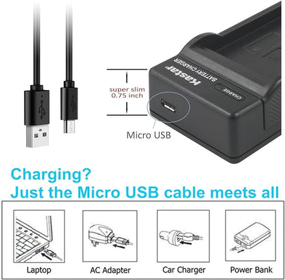 Kastar 2 Battery + Charger Replacement - Image 2