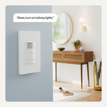 Amazon Basics Smart Motion Sensor Dimmer Switch, Single Pole, Works - Image 5