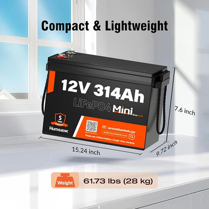 12V 314Ah LiFePO4 Lithium Battery - Image 5