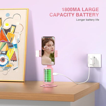 Auto Face Tracking Tripod 360° Rotating Cell Phone Photo and Video Kits Stand - Image 8