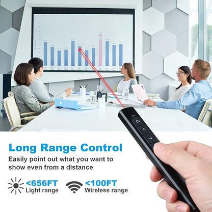 Wireless Presenter Remote, Presentation Clicker - Image 3