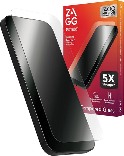 ZAGG InvisibleShield Glass Elite iPhone 15 Screen Protector by ZAGG