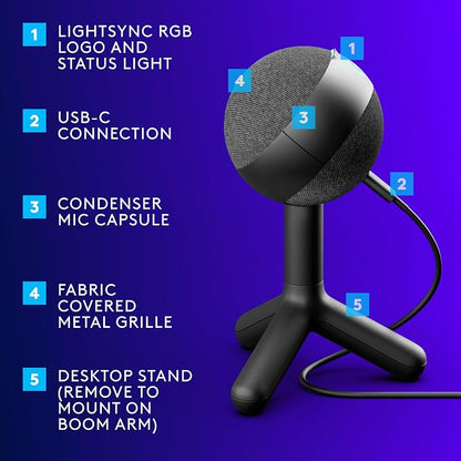 Logitech G305 Lightspeed Wireless Gaming Mouse, USB Mic - Image 2