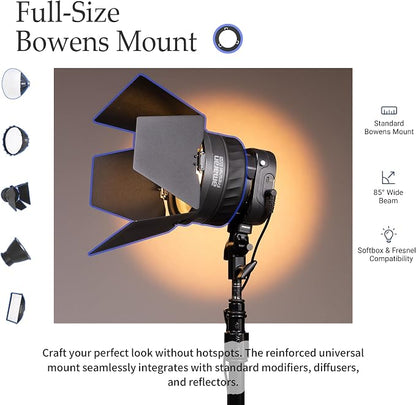 Amaran Halo 100x Bi-Color LED Monolight, 100W 2, 700 to 6, 500K Continuous - Image 7