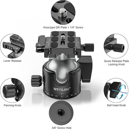 WEYLLAN EH46L Lever Ball Head - Image 3
