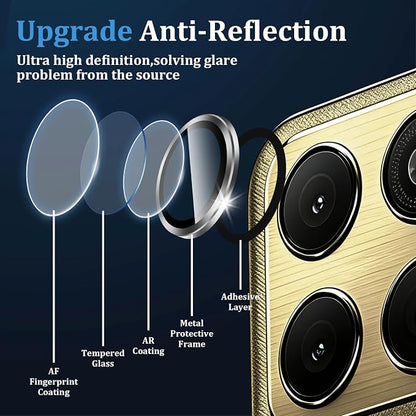 Compatible with Motorola Moto Edge 2026 Camera Lens Protector, Individual Metal - Image 4