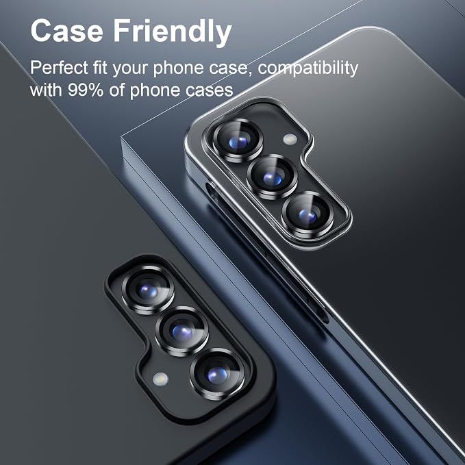 Korecase for Galaxy S25 Ultra Camera Lens Protector, 9H Tempered Metal Glass - Image 5