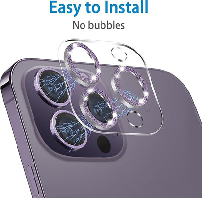 【3 Pack】Dengduoduo Tempered Glass Camera Lens Protector - Image 5